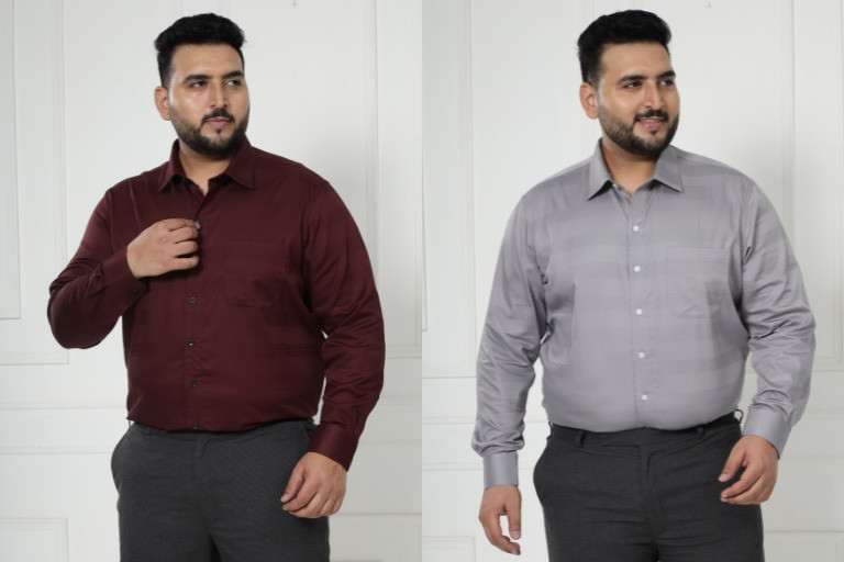 Plus Size Formal Shirts for Men: The Complete Fit, Fabric & Style Guide